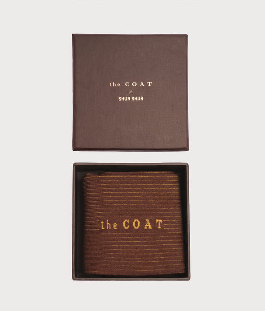 the COAT x SHUR SHUR knee socks