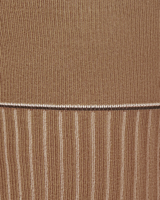Tobacco Suede Stockings