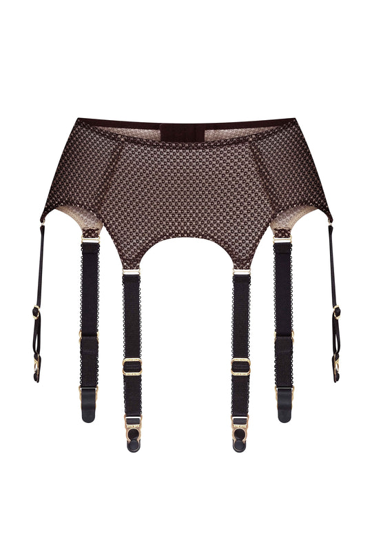 Black Truffle Garter belt