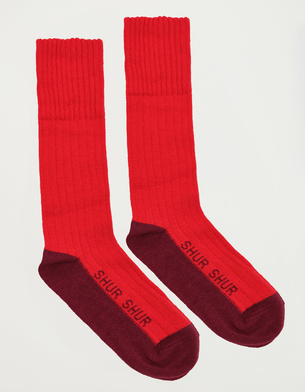 Shur Shur Red socks