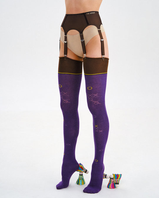 Lucky Lilac stockings