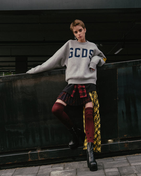 High knee socks Shur Shur Cherry