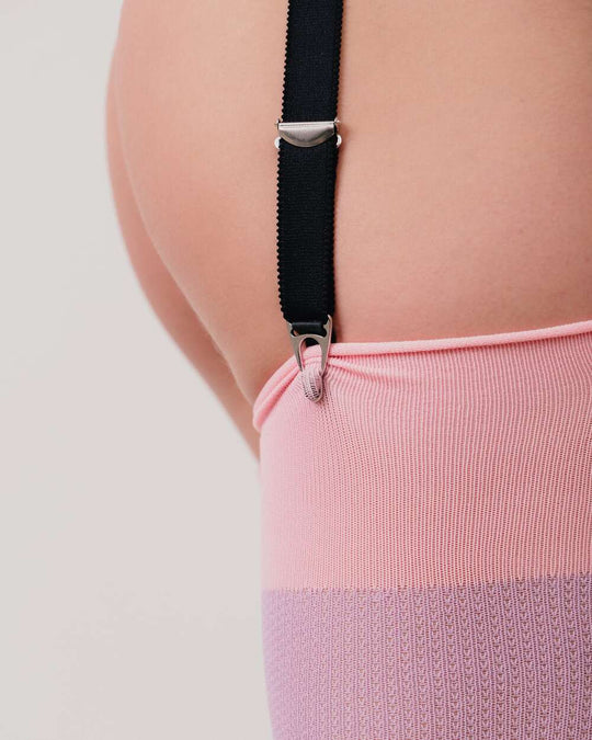 Fishnet Lavender Pink Stockings